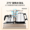 安吉尔(ANGEL)茶吧机立式家用办公室饮水机多功能自动上水柜式茶吧机下置水桶式CB2705LK-W白色(单位:件)