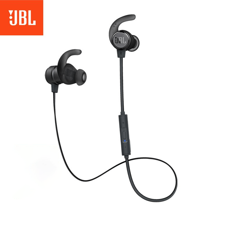 JBL T280BT 入耳式蓝牙无线耳机 运动手机游戏耳机 苹果安卓手机耳机 金属钛振膜 跑步磁吸式带麦 寒光灰