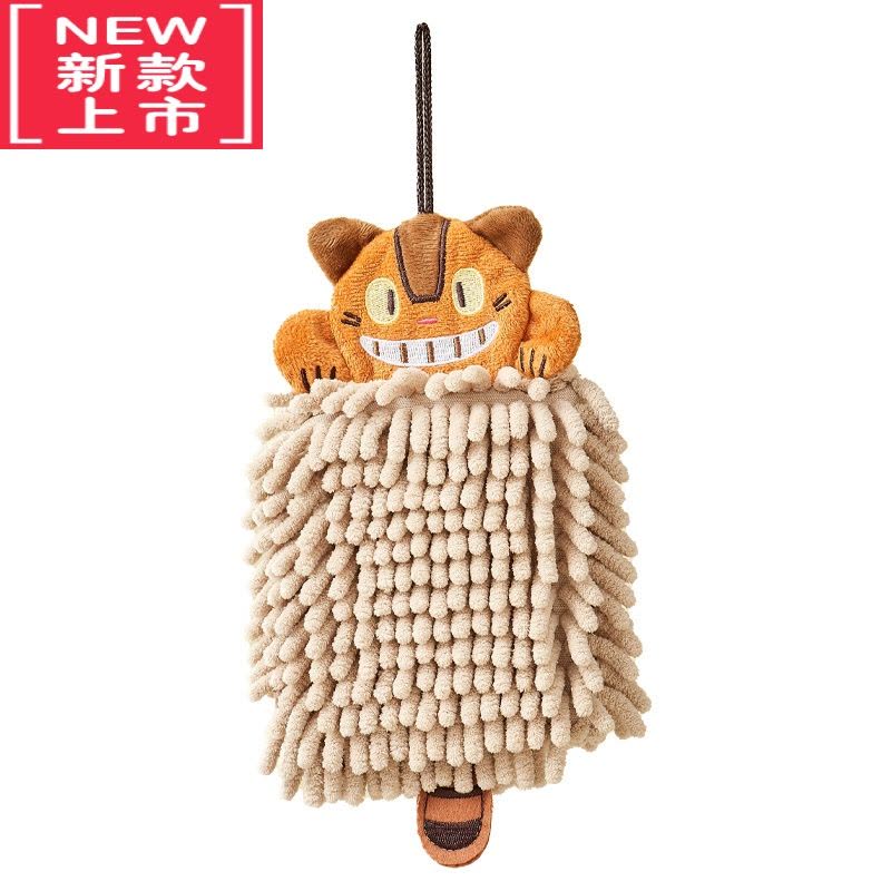 可莉允雪尼尔擦手巾成人儿童男女家用龙猫毛巾吸水布柔软速干帕子图片