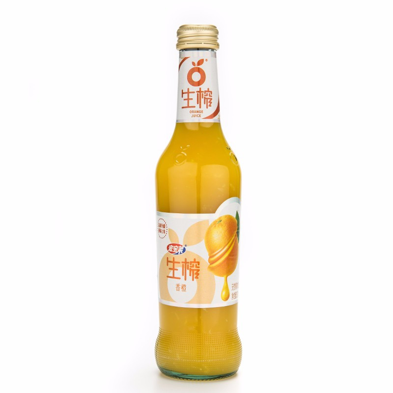 宏宝莱 生榨果汁(香橙) 300ml*12玻璃瓶装