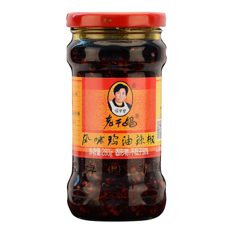 陶华碧老干妈风味鸡油辣椒280g*3辣子鸡鸡肉酱辣椒酱香辣下饭辣酱贵州四川特产调味品