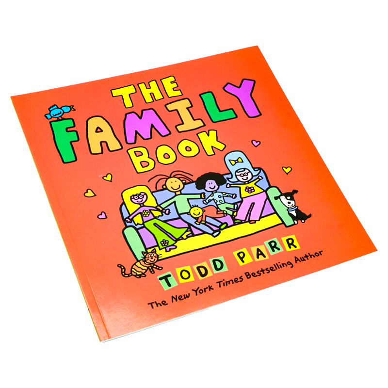 [正版]进口英文原版绘本 The Family Book 家庭书 纽约时报作家Todd Parr高清大图