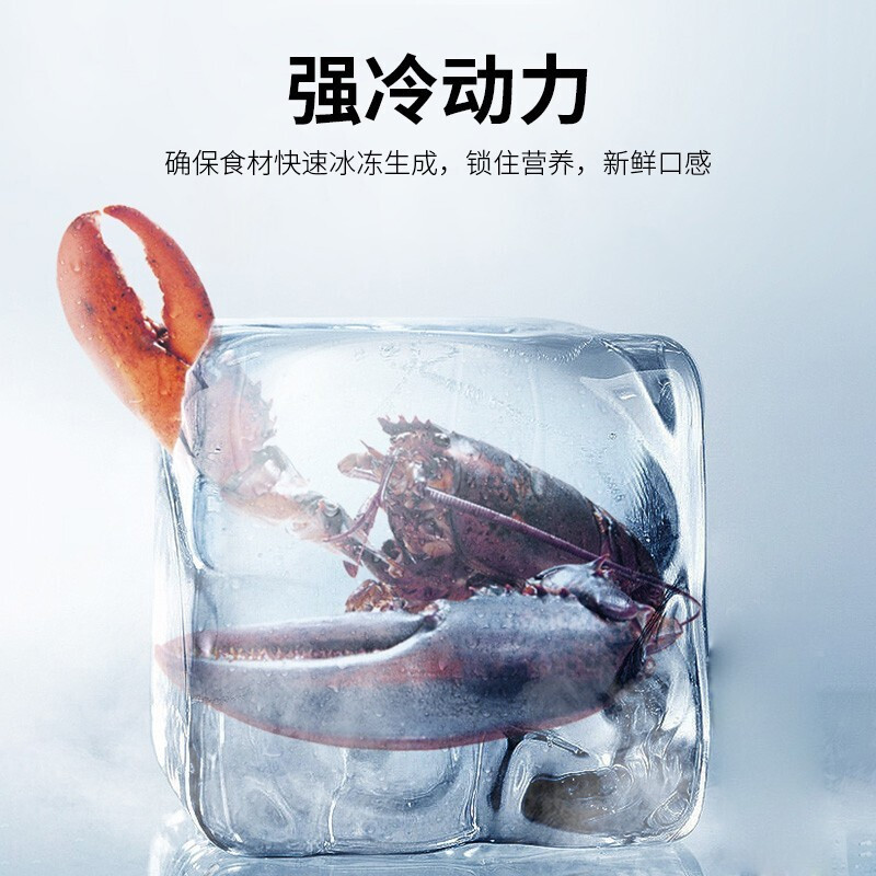 146升双门 银色 AUX奥克斯冰箱双门冷冻冷藏保鲜冰箱家用租房宿舍节能冰箱