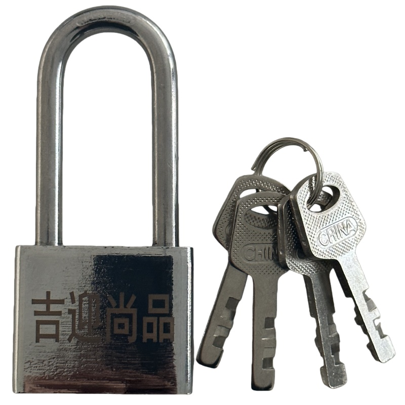 吉迎尚品 铁镀铬 挂锁防盗锁门锁锁头 多规格 个高清大图