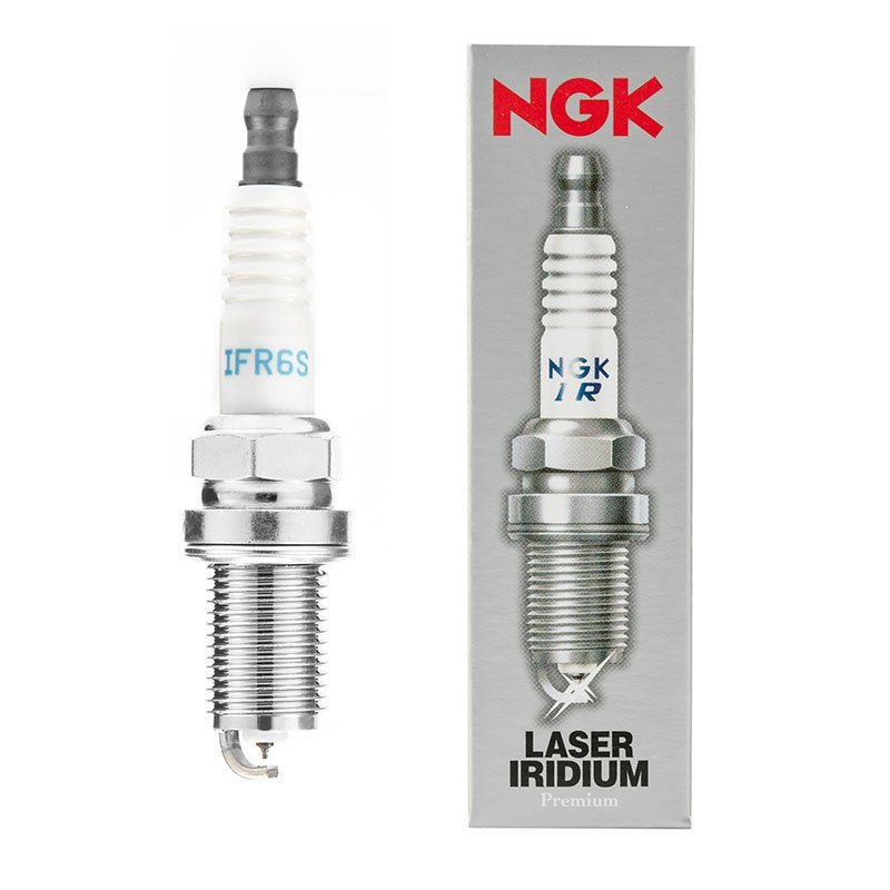 NGK铱铂金火花塞 IFR6S 99404 单支装 适用于三菱帕杰罗3.8L