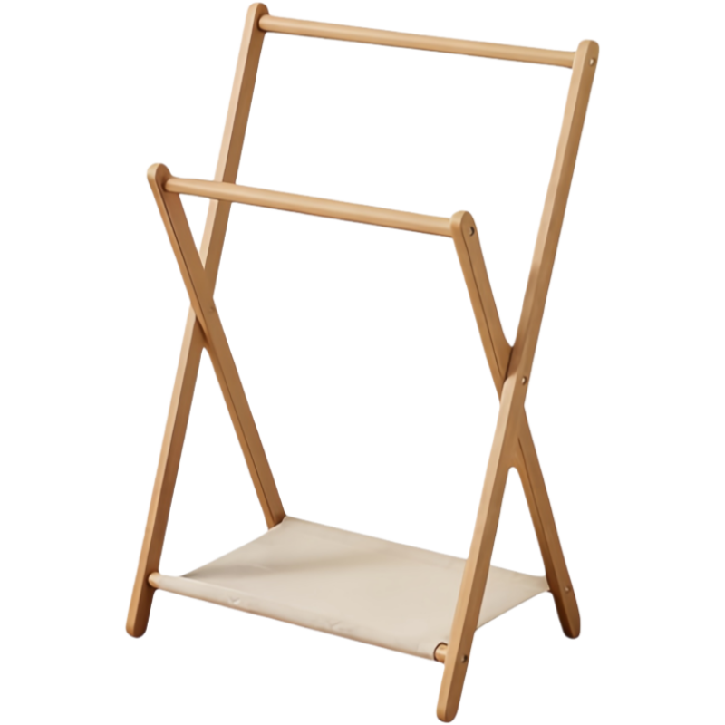 华立伟折叠衣帽架高清大图