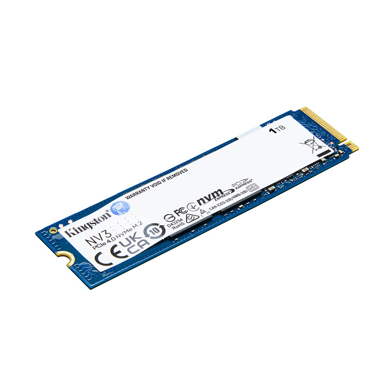 金士顿(Kingston) 1000G SSD固态硬盘 M.2接口(NVMe协议) NV3系列PCIe 4.0兼容PCIe 3.0