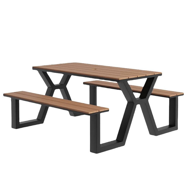 铭思达休闲桌椅2米组高清大图