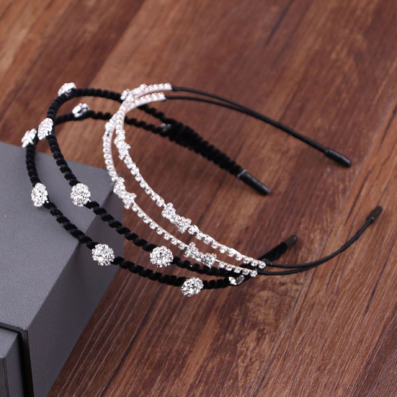 百搭珍珠发箍女可爱外戴头箍发卡成年女简约压发夹子头饰珍珠树叶款