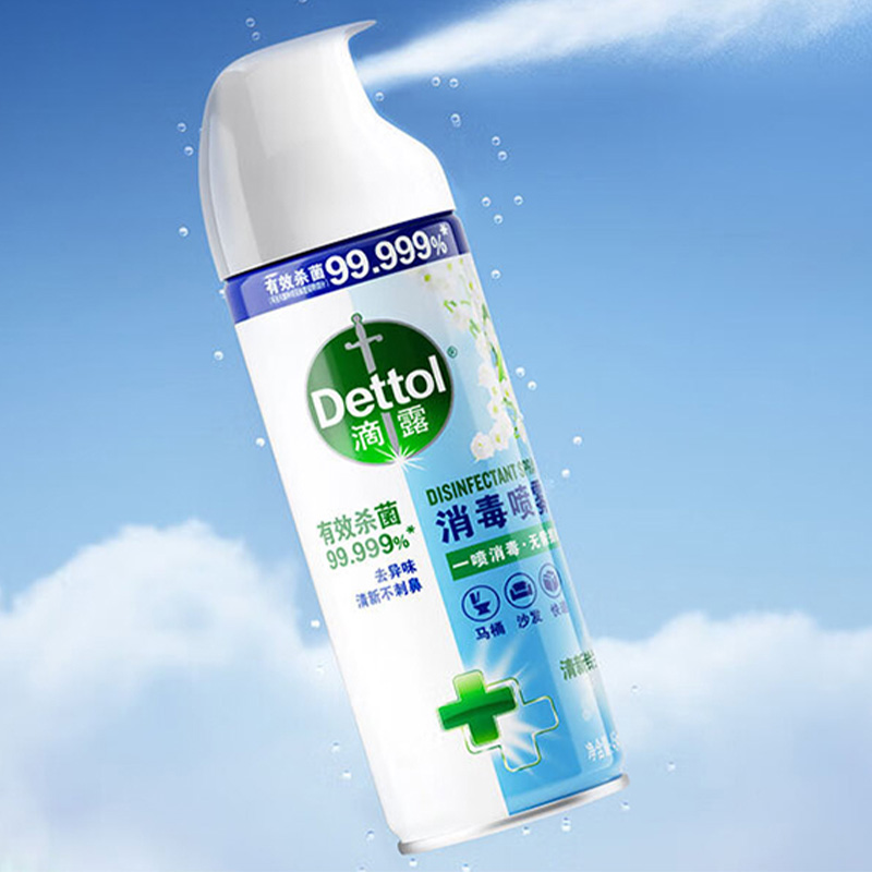 滴露消毒喷雾消毒杀菌除臭衣物去异味清新铃兰454ml*1瓶高清大图