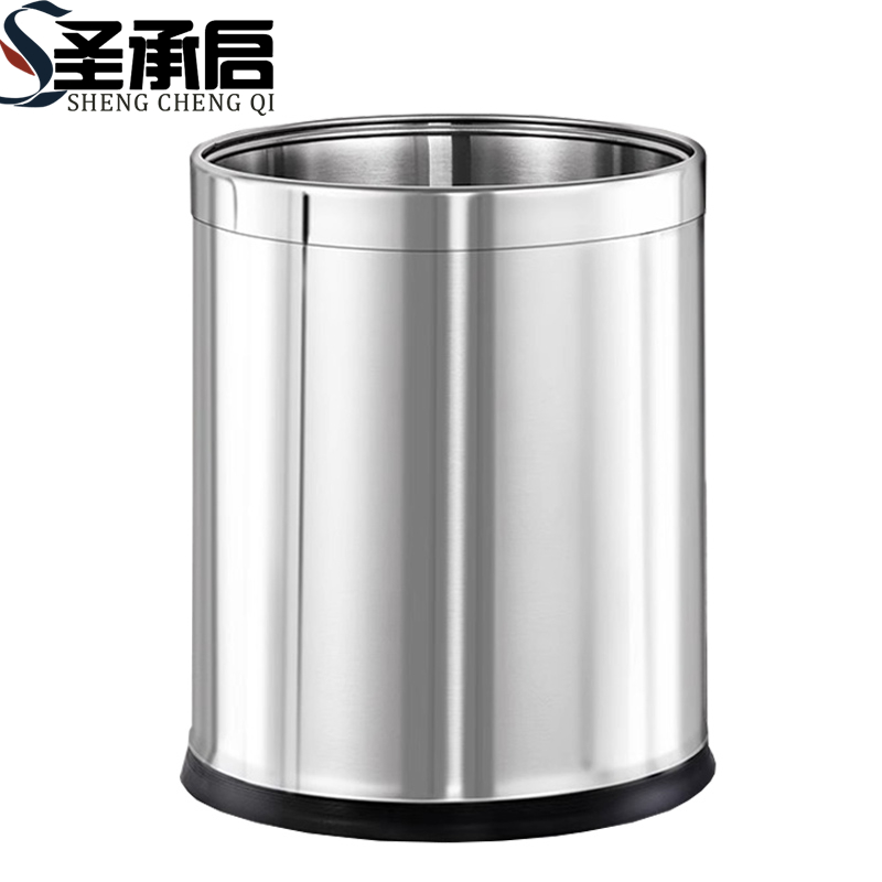 圣承启 不锈钢垃圾桶 15升个