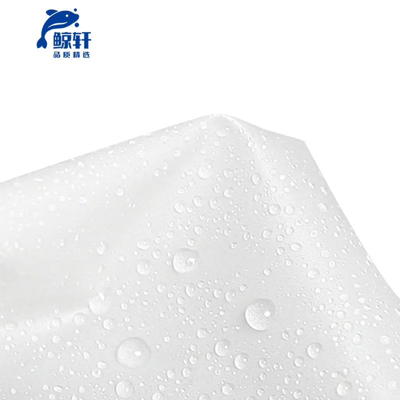 鲸轩 JX-120 长款均码一次性 雨衣 (计价单位:件) 白色高清大图