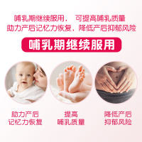 美国进口惠氏(Wyeth)Materna孕期妈妈孕妇藻油DHA胶囊 30粒/盒