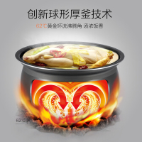 苏泊尔 (SUPOR) CYSB50YCW10DQ-100多功能电压力锅 智能预约球釜双胆5L大容量