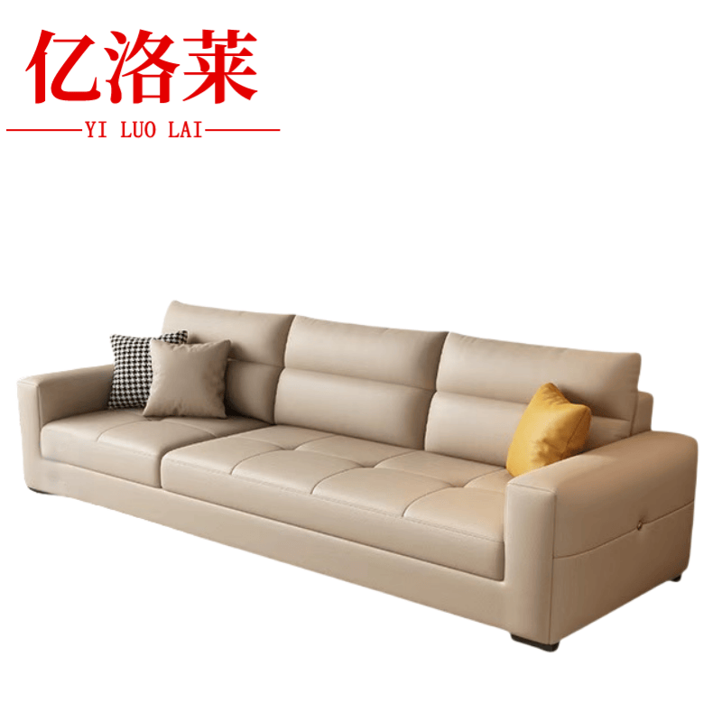 亿洛莱 沙发直排三人位 220*85*90cm 张高清大图