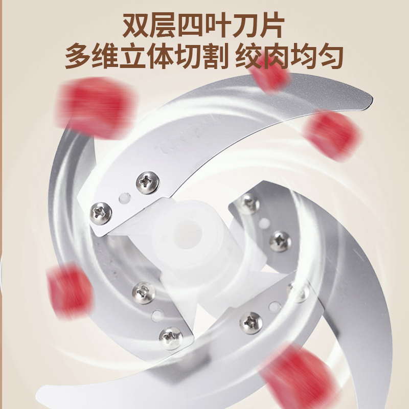 栢士德 BYSTON 绞肉机BSD-JR102 2.0L高清大图