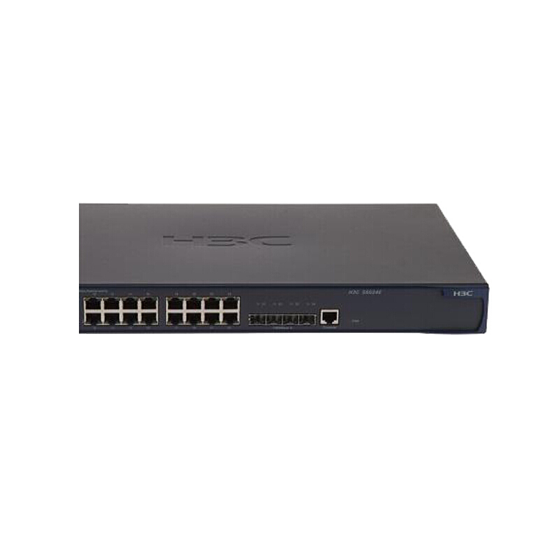 华三(H3C)S5024E-X 24口千兆电+4口万兆光三层网管企业级网络交换机 1000Mbps千兆以上 以太网交换机
