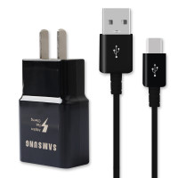 三星S8/s8plus+ S9 S9+ C9/pro note8原装快速充电器9V2A闪充快充充电器 单充电头(黑色）