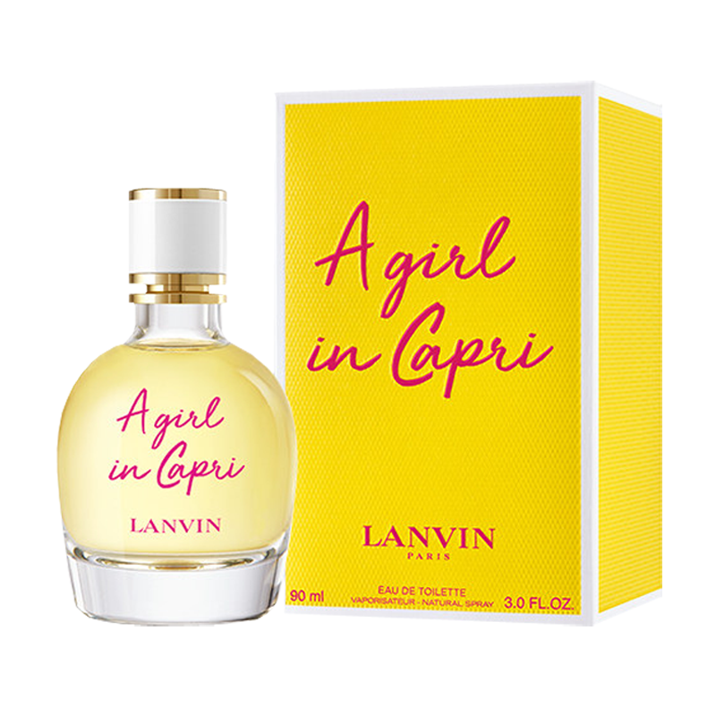 浪凡(Lanvin)邂逅卡普里淡香水50ml 持久留香少女淡香清新自然
