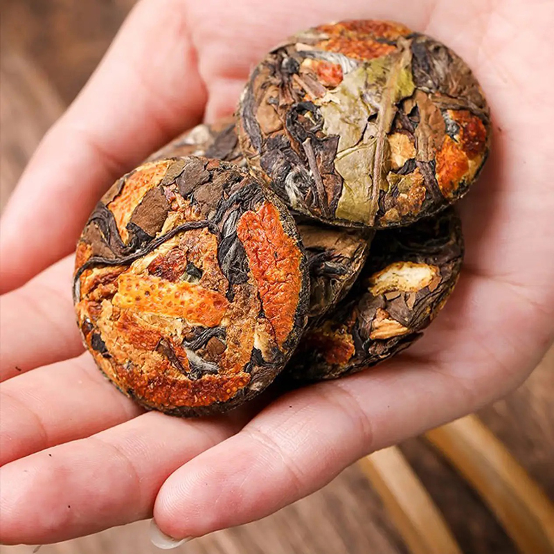 企业定制 素言茶坊茗茶最团圆香逢时光陈皮白茶东方铁观音安溪铁观音茶叶礼盒(随机发货)