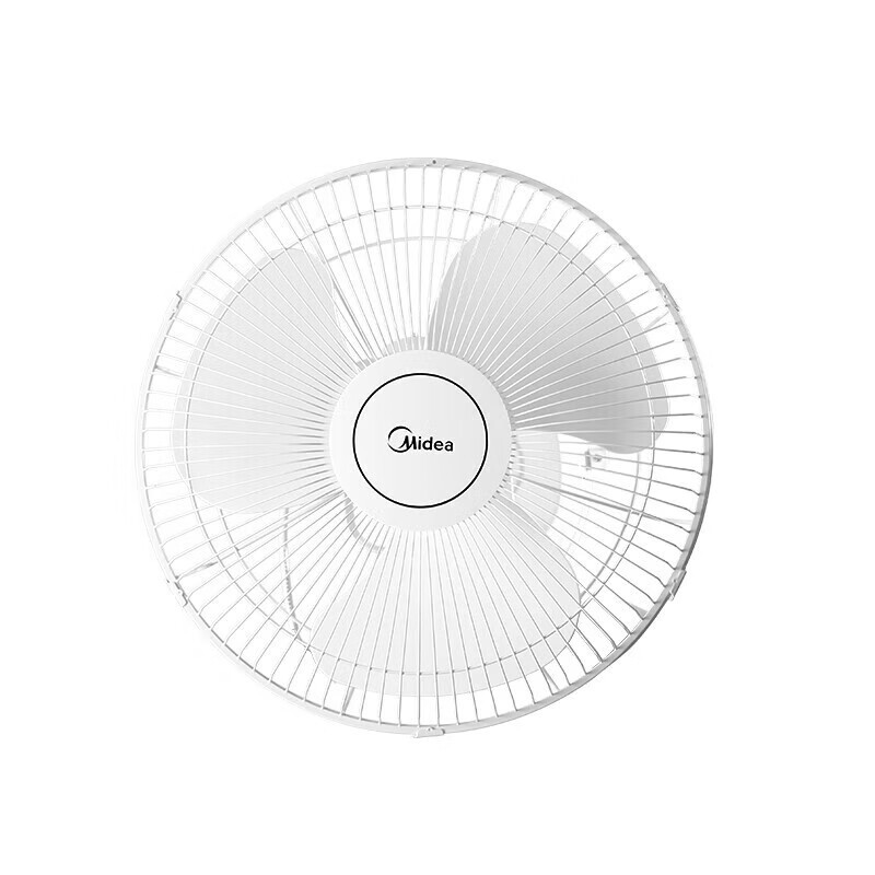 美的(Midea)FD40-20A吸顶电风扇顶扇楼顶扇家用学校宿舍摇头吊顶工业壁扇工程吊扇 不带调速器