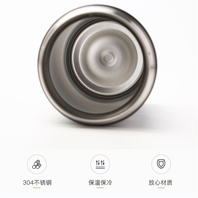 膳魔师保温杯470ml高真空不锈钢办公家用桌面带茶漏水杯CMK-501 CBW 咖色 单个价高清大图