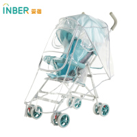 婴蓓inber 配件EVA+AEPT通用型适用婴儿车雨罩推车防风罩宝宝推车伞车防雨罩保暖罩儿童车雨衣