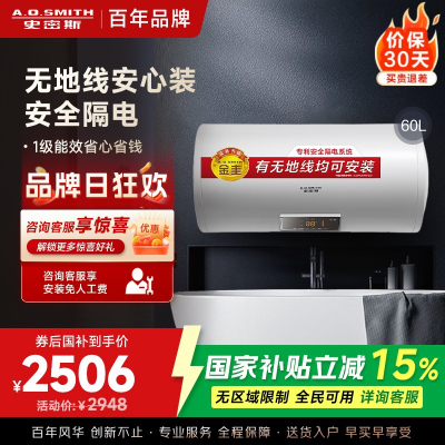 A.O.史密斯电热水器E60VDS