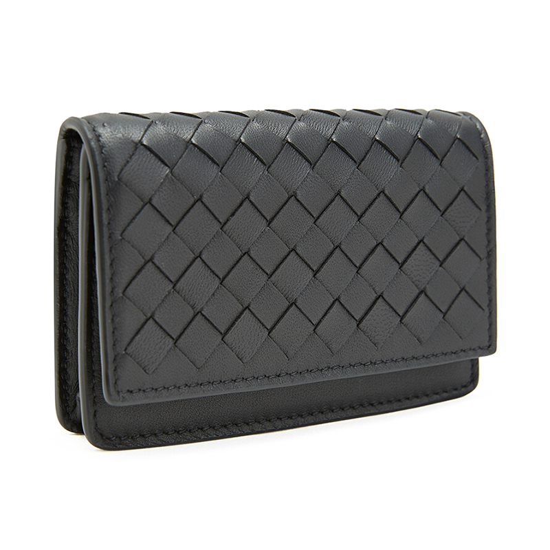 BOTTEGA VENETA 宝缇嘉 BV 男女同款编织短款钱包钱夹