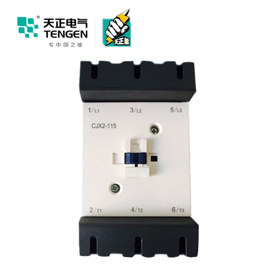 天正电气 CJX2-115A 220V 3NO 无 50Hz 3P 02010070504 交流接触器