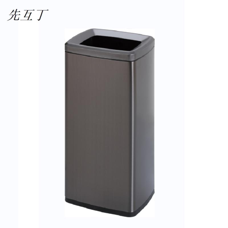 先互丁 不锈钢直投垃圾桶 多规格 个高清大图