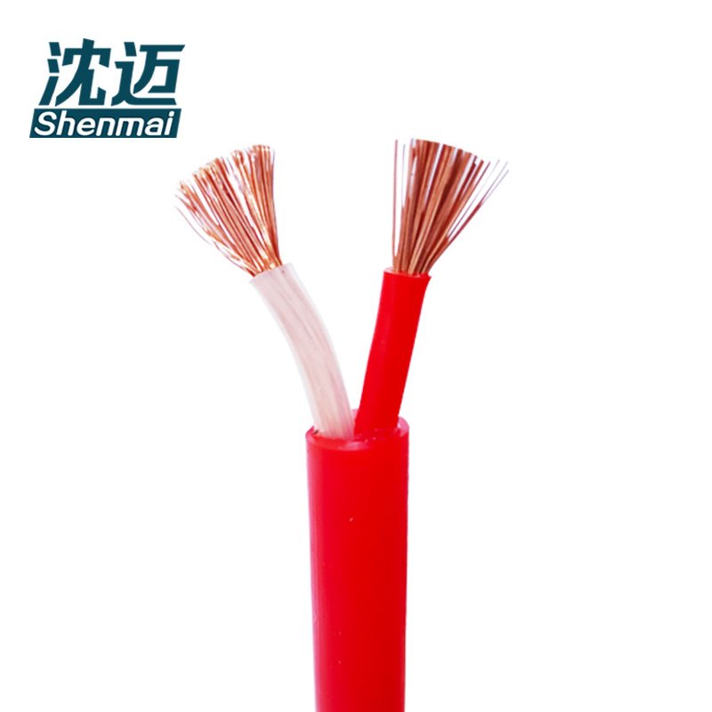 沈迈 铜芯硅橡胶耐高温电缆 YGCR-2*2.5mm²/米