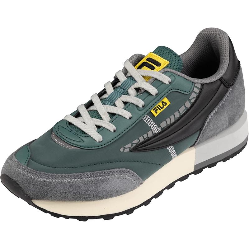 斐乐(FILA)男士复古运动板鞋休闲百搭撞色设计潮流轻便透气鞋子高清大图