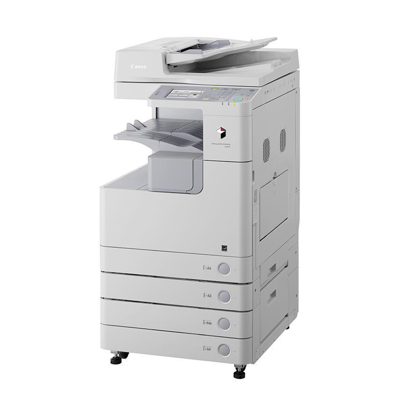 佳能(Canon)iR 2530i A3黑白数码复合机(双面复印/打印/扫描/发送/标配双面自动输稿器/标配四纸盒)钛白