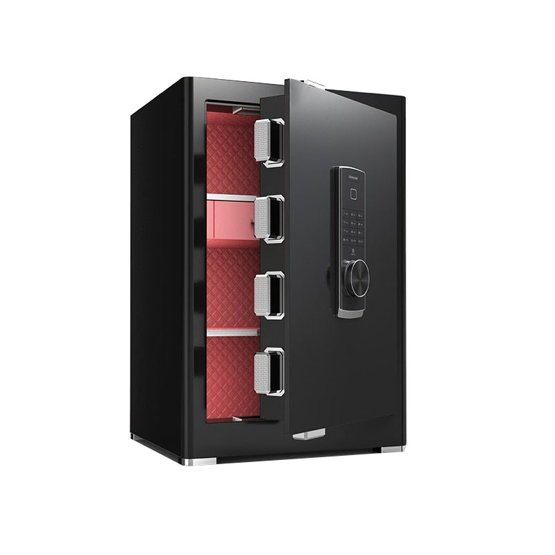 豪华款保险柜可远程指纹密码全钢防盗保管箱 60cm颜色可选 wifi+指纹+钥匙*2高清大图