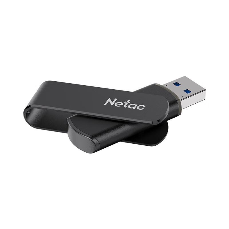 朗科 U盘 G726 64GB USB 3.2 旋转 金属 黑色 YGQC高清大图