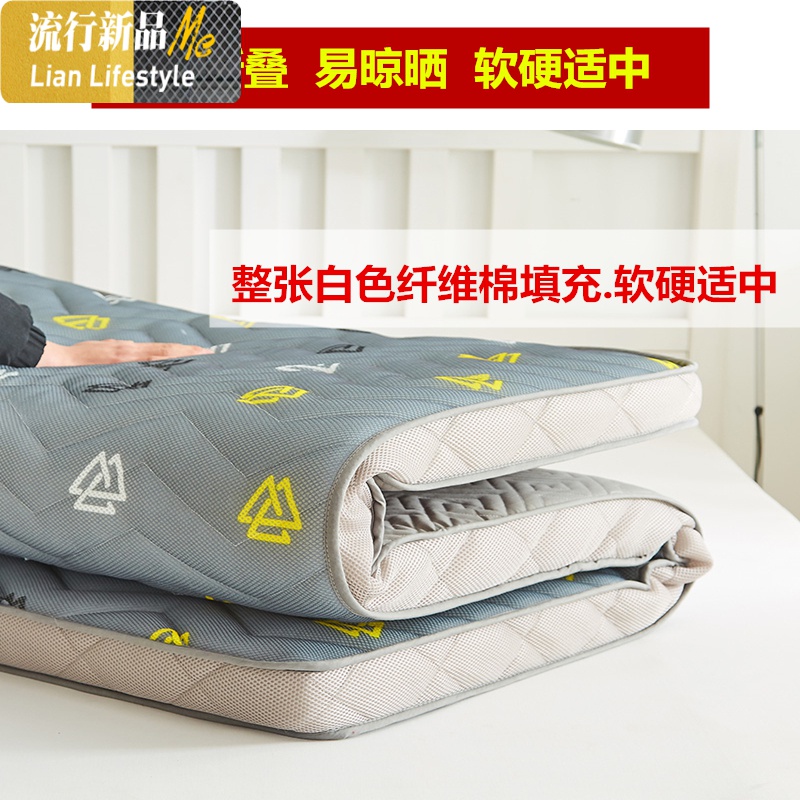。2019床垫1.5m1.8米双人1.2米单经济型软硬两用椰棕弹簧乳 三维工匠高清大图