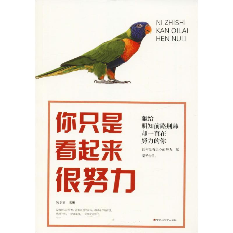 正版新书】你只是看起来很努力吴永清9787550030503