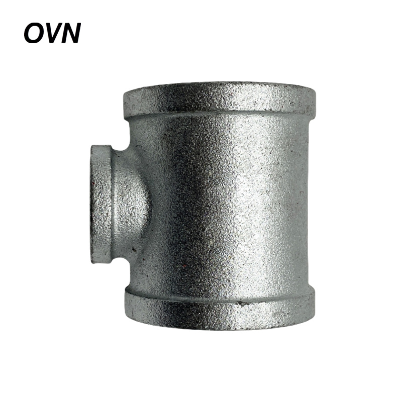 OVN 镀锌螺纹异径三通变径 DN50*32(2寸变1.2寸) 个高清大图