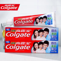 140g高露洁牙膏 固齿清新140g*2