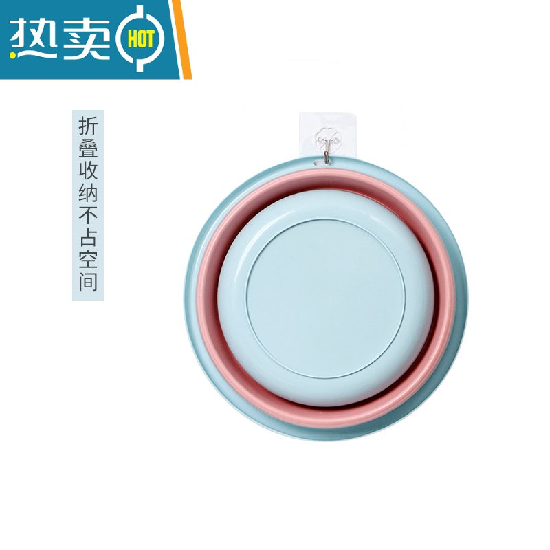 XIANCAI可洗脸盆便携式旅行旅游家用婴儿洗澡盆菜洗衣洗脚压缩盆子高清大图