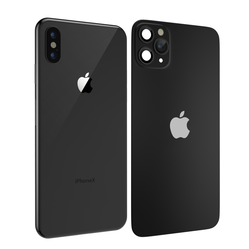 xsmax改装11promax苹果iphxr秒变11黄色一体式膜手机壳iphone11