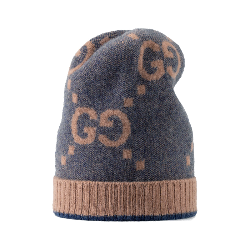 gucci 古驰 男女同款山羊绒保暖帽子针织帽 676827 4gabx