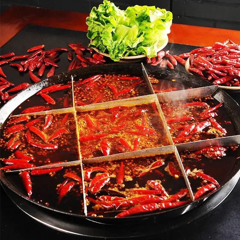 德庄小火锅火锅底料360g(90g*4)*2袋 调味品调味料 麻辣味 火锅冒菜串串 正宗川味 分格小包装