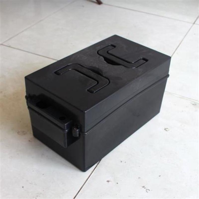 黑色4820盒不配线电动车三轮车电池盒48v20ah电瓶壳48v20ah电池盒子