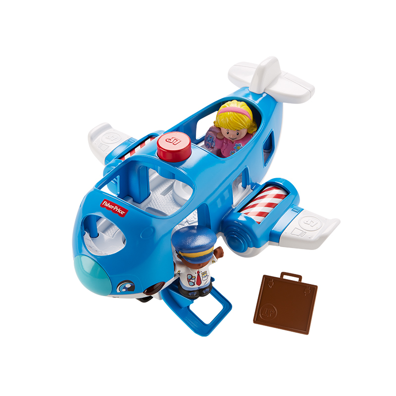 Little People小小探索家冒险小飞机 费雪Fisher Price儿童玩具 FKC77
