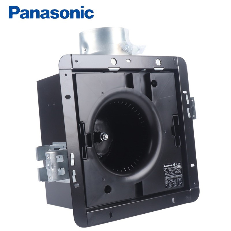 Panasonic松下排气扇天埋扇强力排风扇换气扇300*300集成吊顶专用排风机换气模块FV-24CH8C高清大图