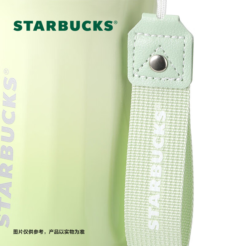 星巴克(Starbucks)清新款系列 菱纹咖啡杯 保温保冷杯水杯子500ml高清大图