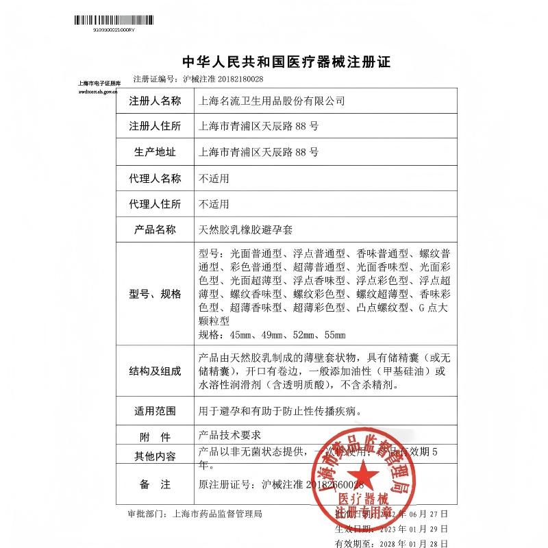 名流Personage避孕套超薄001玻尿酸润滑持久润滑体验舒适设计男用安全套套成人情趣计生用品byt高清大图