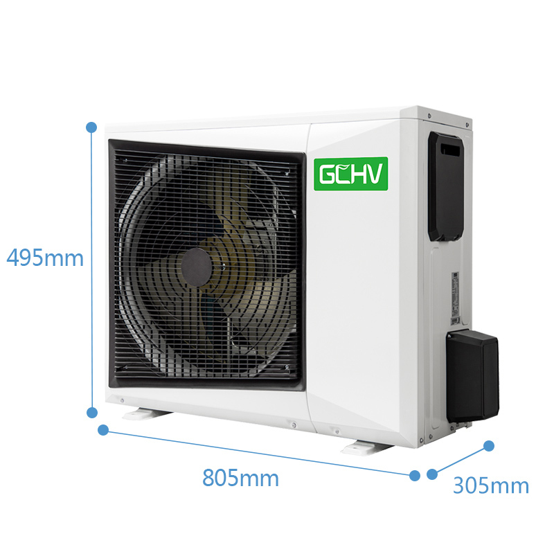 GCHV 1匹冷暖变频风管机 嵌入式风管机 隐藏风管机一拖一 家用中央空调卡机 中央空调风管机